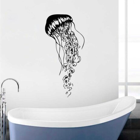 Jellyfish Pattern Vinyl Wall Decals