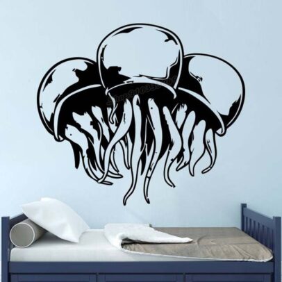 Jellyfish Wall decal for Nursery Kids Room Decoration