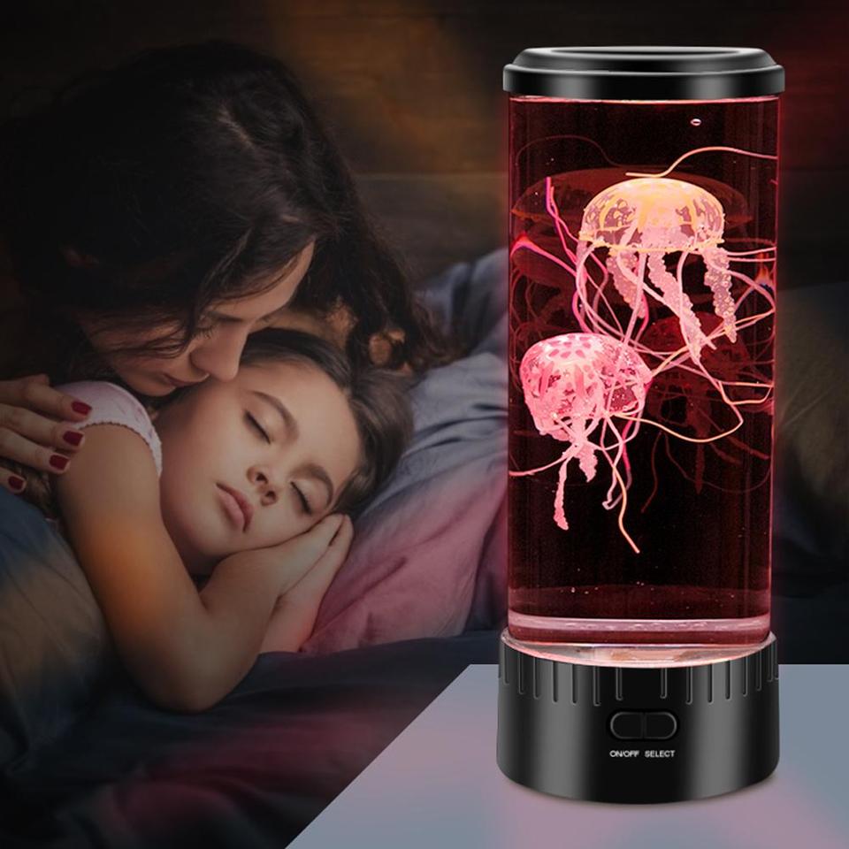 LED Jellyfish USB Charging Aquarium Lamp - The Jellyfish Store