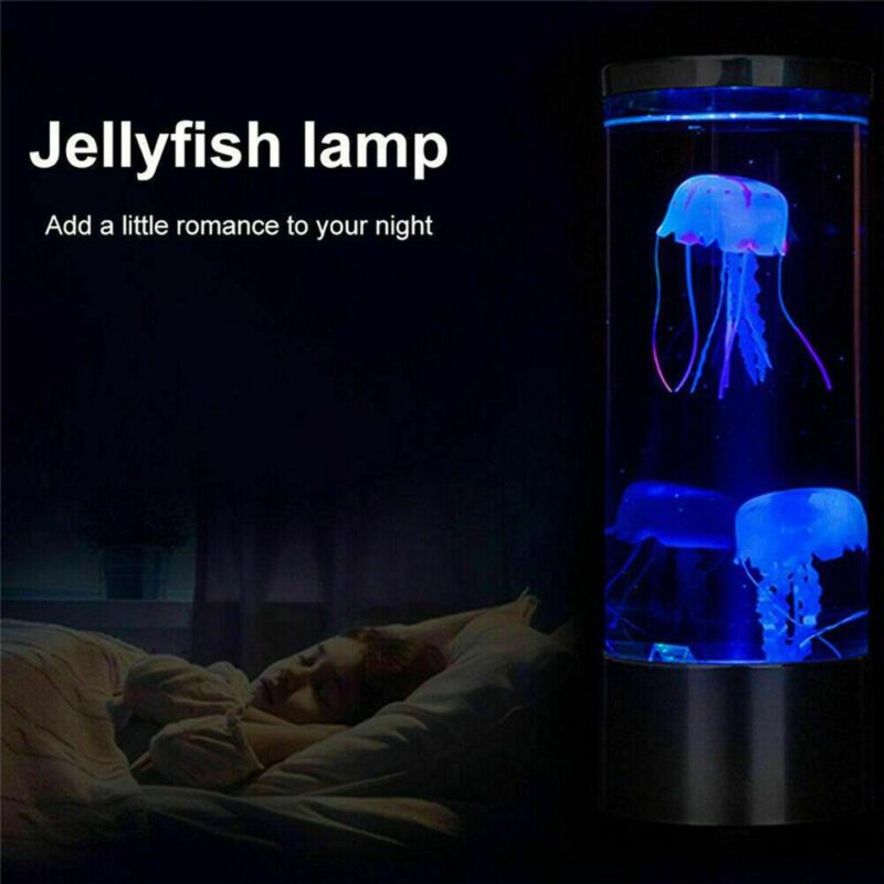 LED Jellyfish USB Charging Aquarium Lamp - Image 7