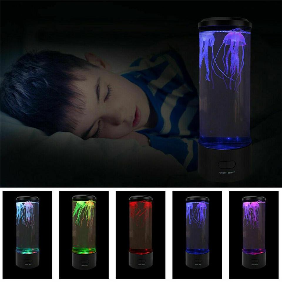 LED Jellyfish USB Charging Aquarium Lamp - Image 6