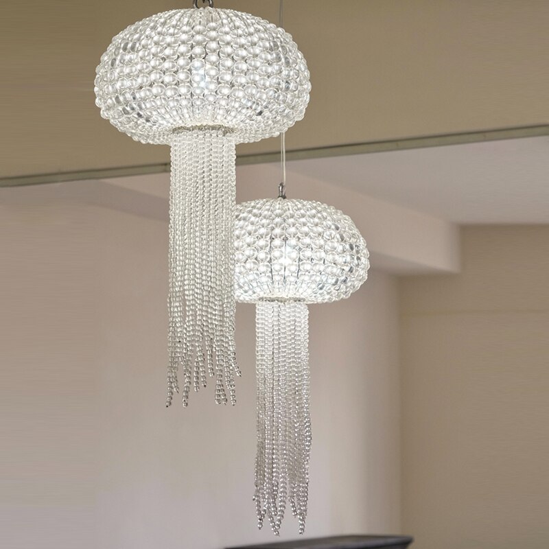 Jellyfish Art Deco Dimmable Hanging Lamp Chandelier - Image 4