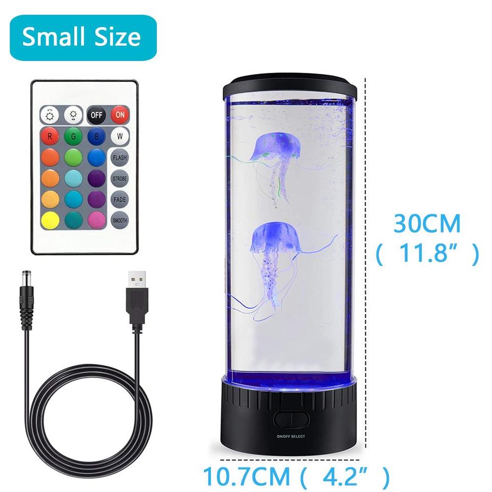 LED Jellyfish USB Charging Aquarium Lamp - Image 5
