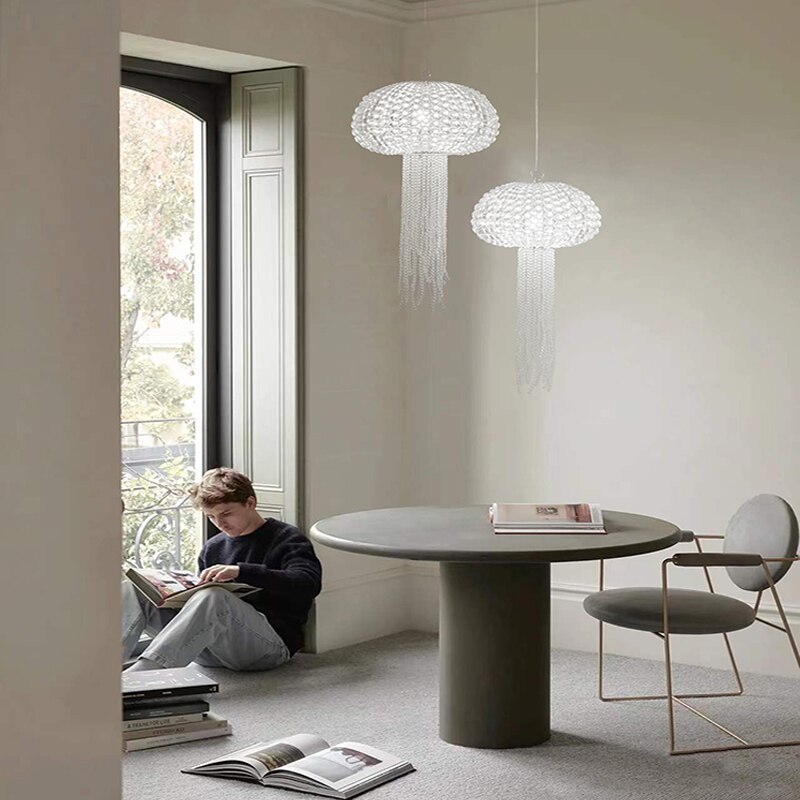 Jellyfish Art Deco Dimmable Hanging Lamp Chandelier - Image 7