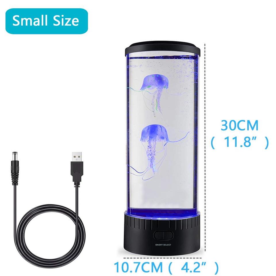 LED Jellyfish USB Charging Aquarium Lamp - Image 4
