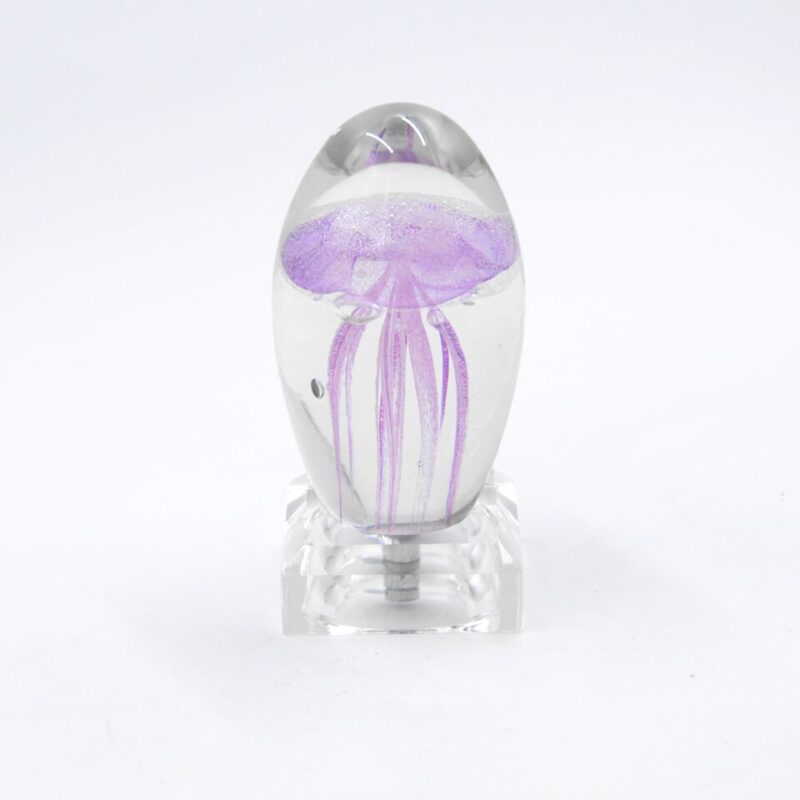 Jellyfish Model 3D LED Multicolor Lamp - Crystal Table Lamp For Decoration Or Night Light - Image 7