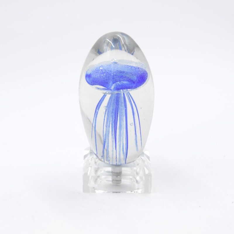 Jellyfish Model 3D LED Multicolor Lamp - Crystal Table Lamp For Decoration Or Night Light - Image 4