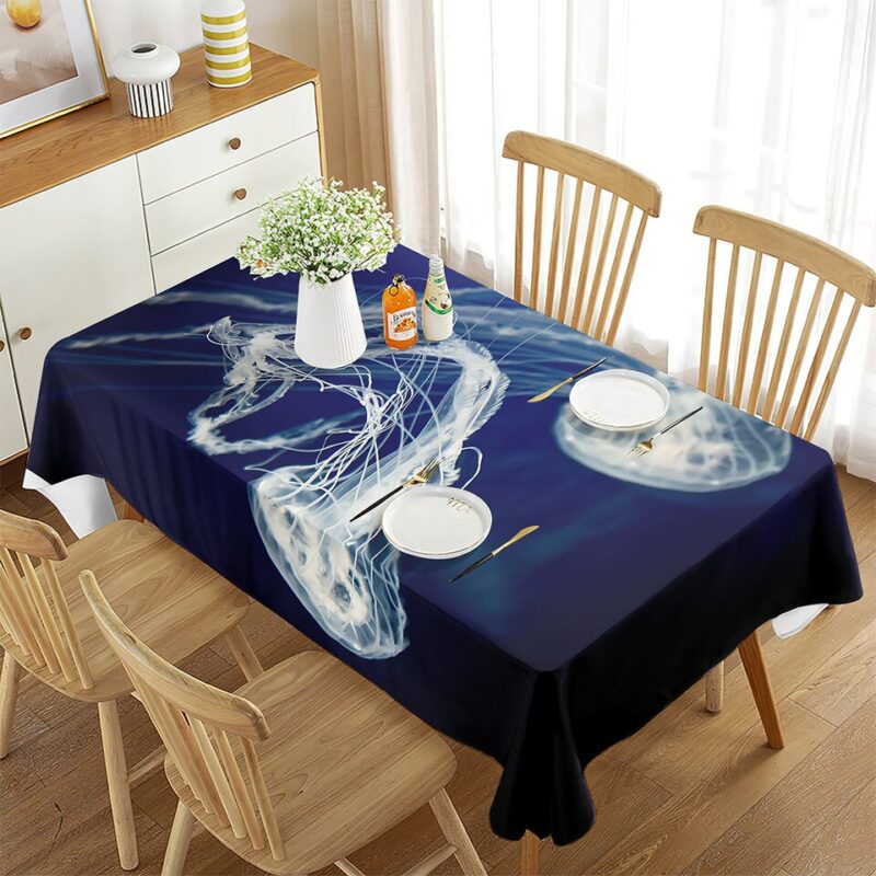 Jellyfish Rectangular Tablecloth  - 14 Styles To Choose From - Image 5