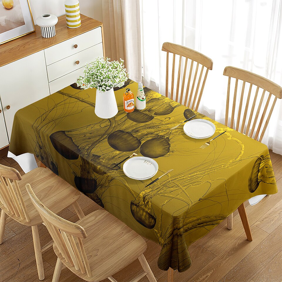 Jellyfish Rectangular Tablecloth  - 14 Styles To Choose From - Image 10