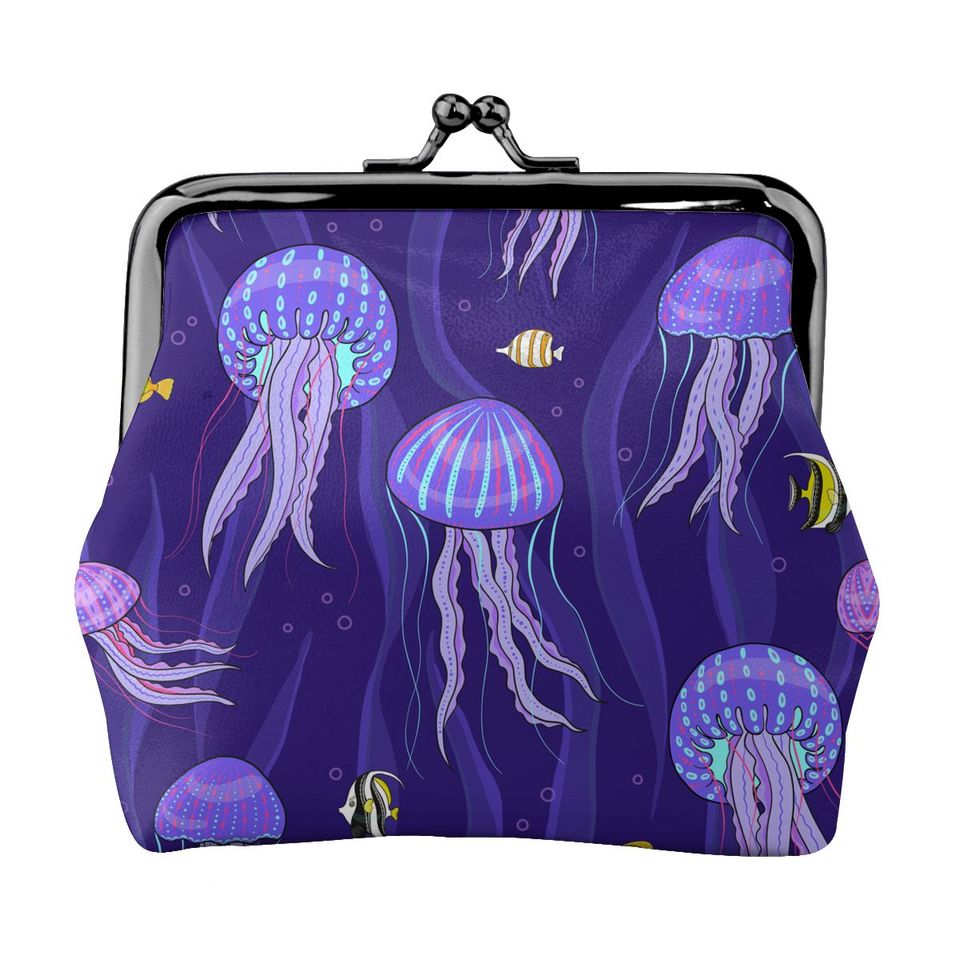 Jellyfish Mini Pouch  - Cute Money Or Coin Purse