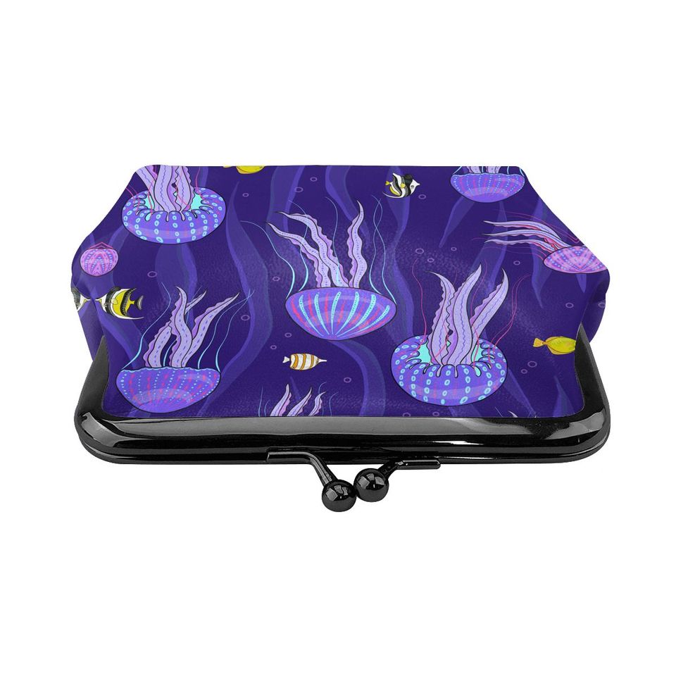 Jellyfish Mini Pouch  - Cute Money Or Coin Purse - Image 3
