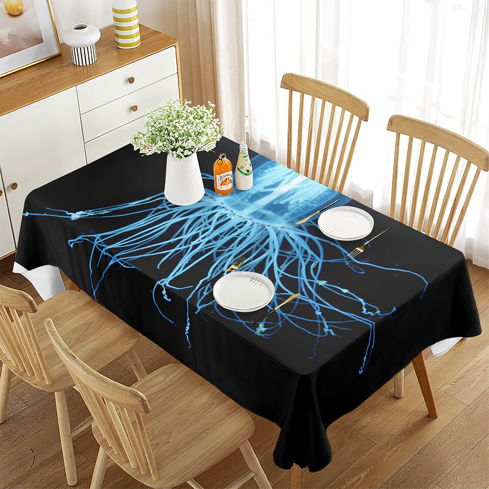 Jellyfish Rectangular Tablecloth  - 14 Styles To Choose From - Image 16