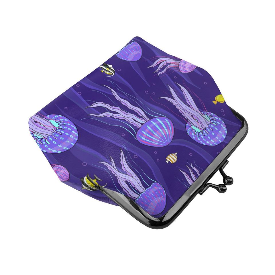 Jellyfish Mini Pouch  - Cute Money Or Coin Purse - Image 2