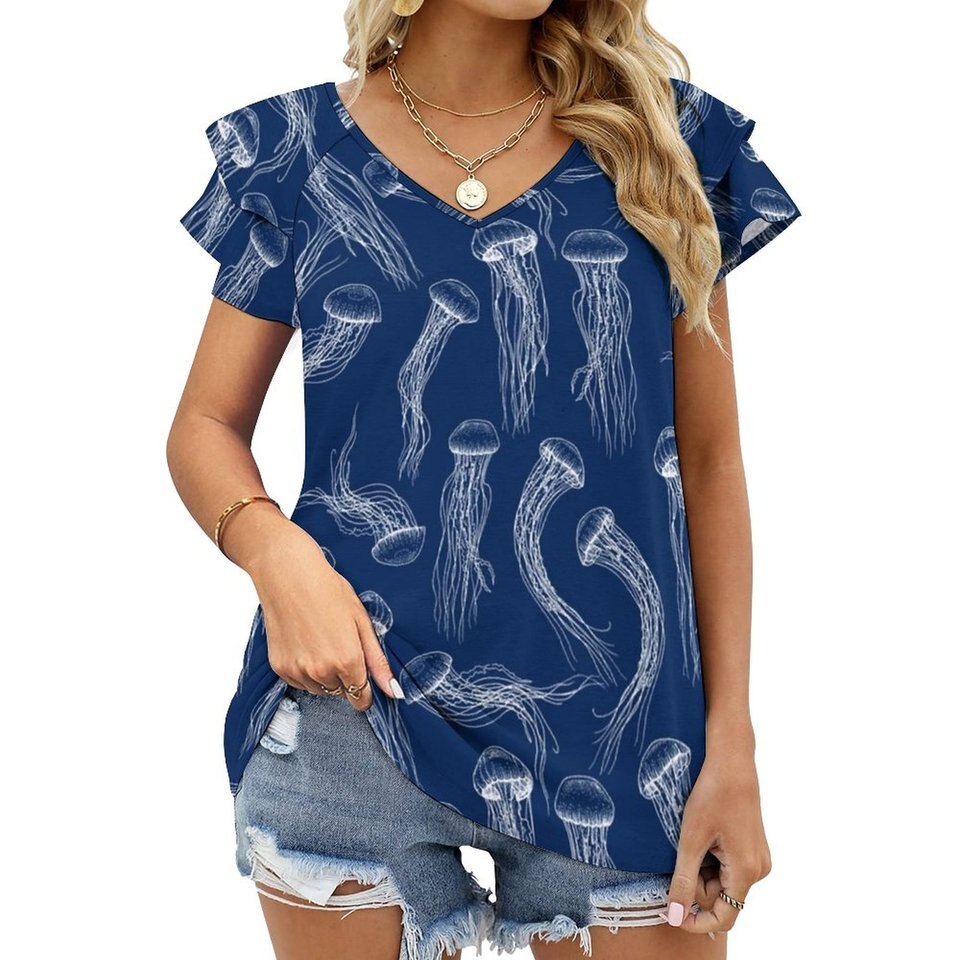 Jellyfish Print Tops - Summer Wardrobe Must Have - Image 7