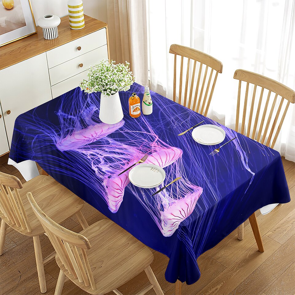 Jellyfish Rectangular Tablecloth  - 14 Styles To Choose From - Image 17