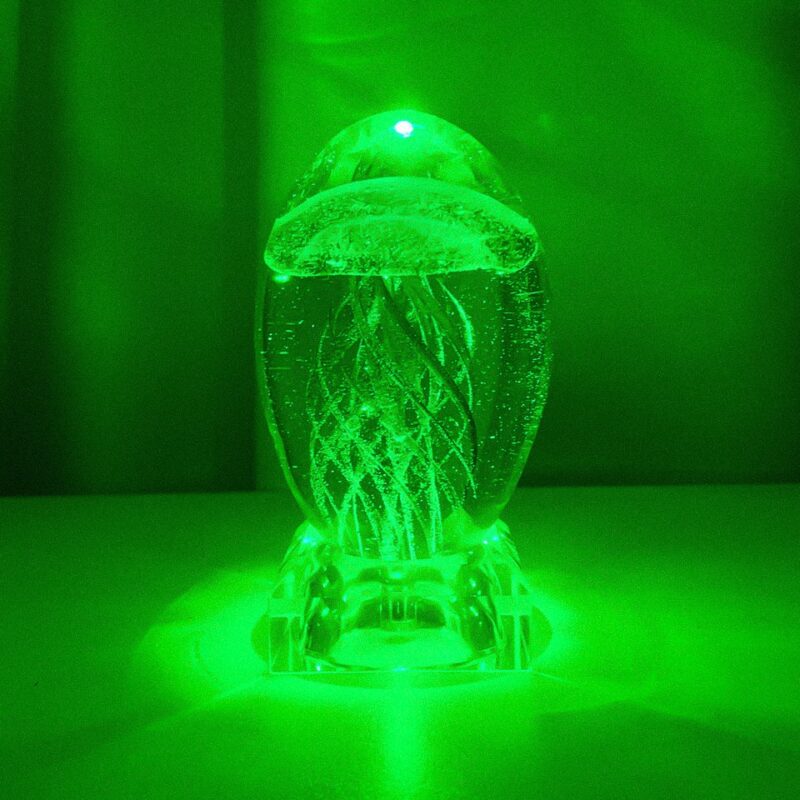 Jellyfish Model 3D LED Multicolor Lamp - Crystal Table Lamp For Decoration Or Night Light - Image 10
