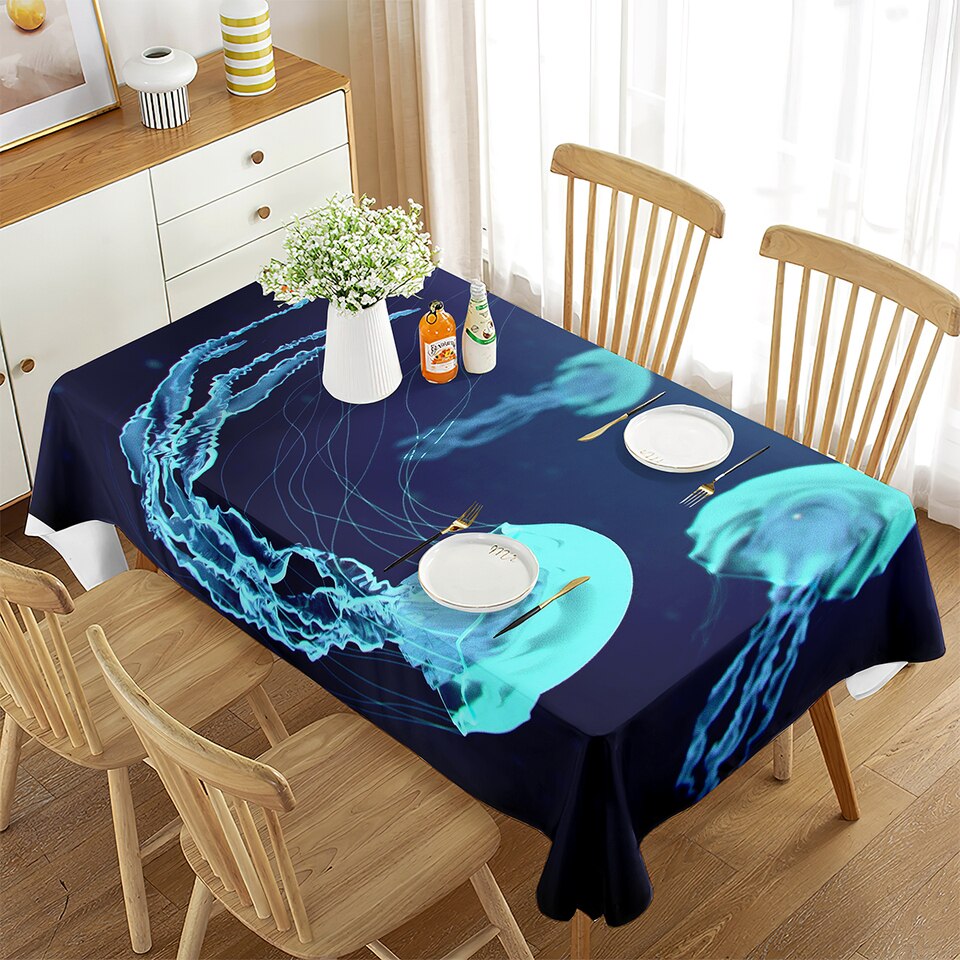 Jellyfish Rectangular Tablecloth  - 14 Styles To Choose From - Image 20