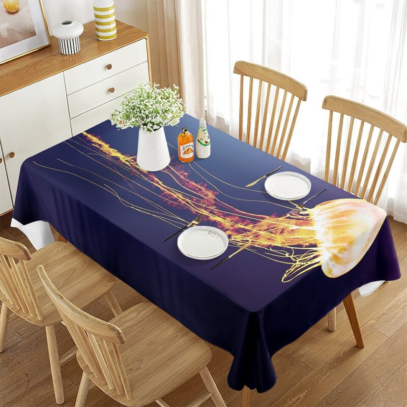Jellyfish Rectangular Tablecloth  - 14 Styles To Choose From - Image 8