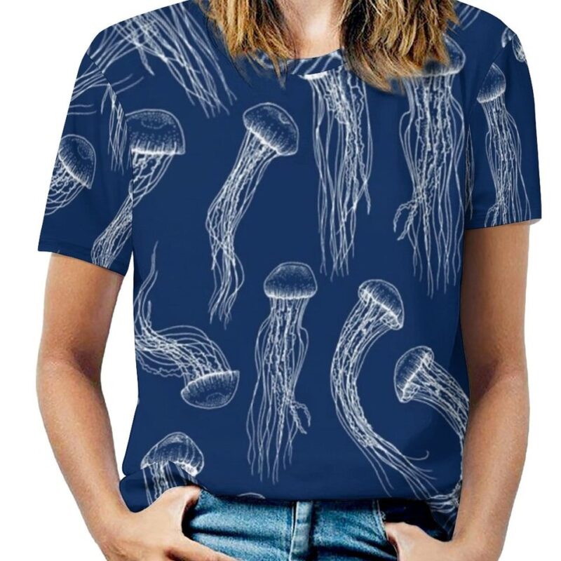 Jellyfish Print Tops - Summer Wardrobe Must Have - Image 6