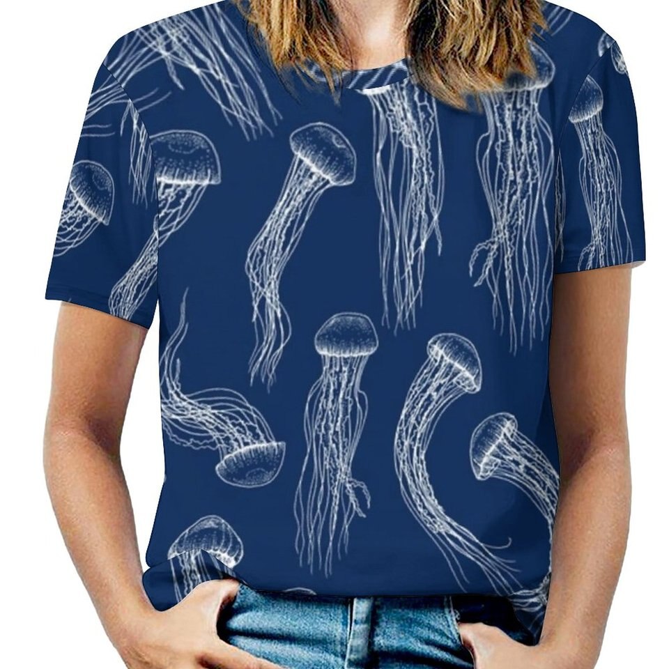 Jellyfish Print Tops - Summer Wardrobe Must Have - Image 6