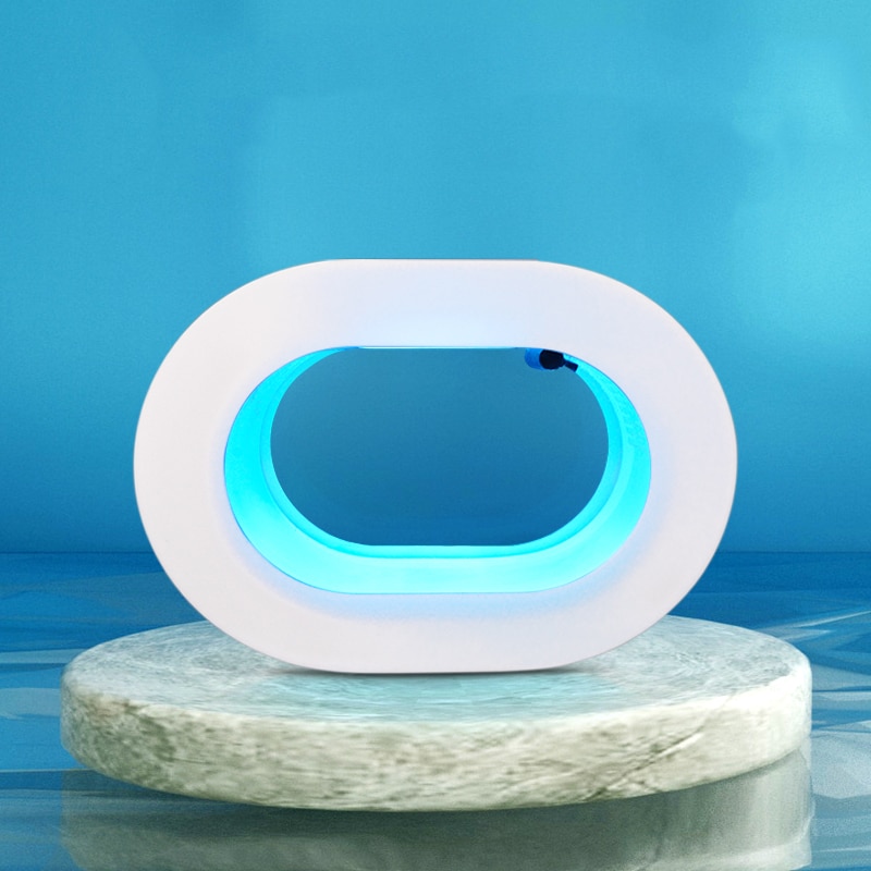 Modern Ecological Jellyfish Oval - Beautiful Aquarium Perfect for Home Or Office - Desktop Size - Image 5