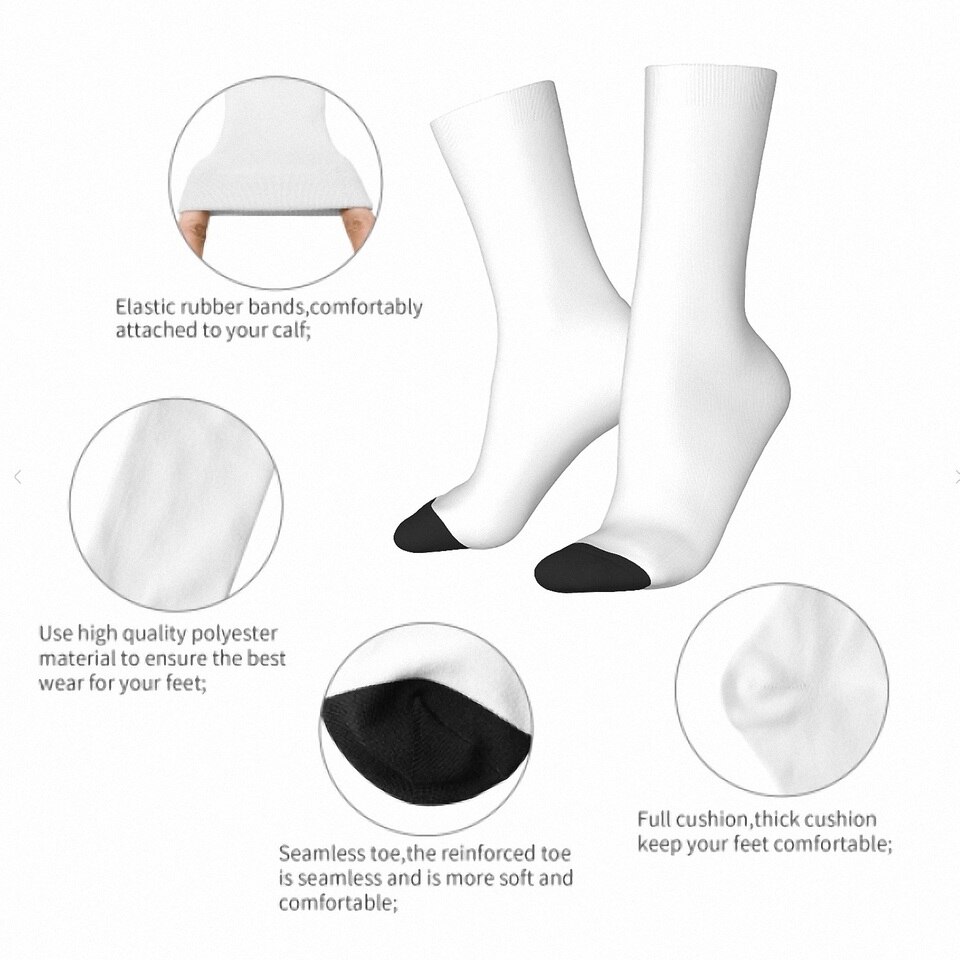 Jellyfish Socks For Men And Women - Cute Design - Image 4