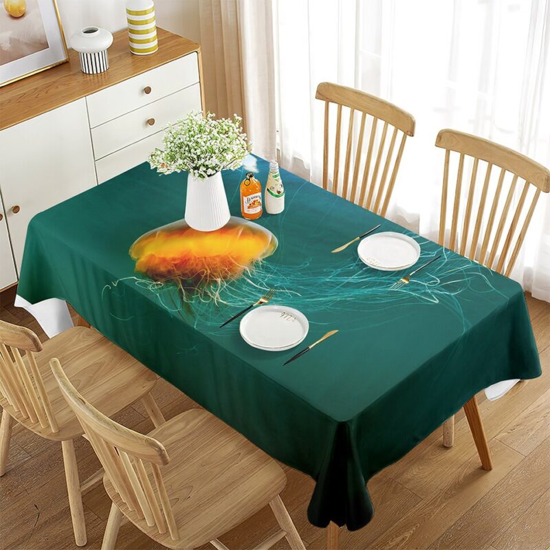 Jellyfish Rectangular Tablecloth  - 14 Styles To Choose From - Image 13