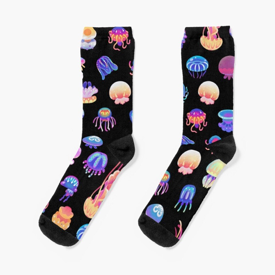Jellyfish Socks For Men And Women - Cute Design