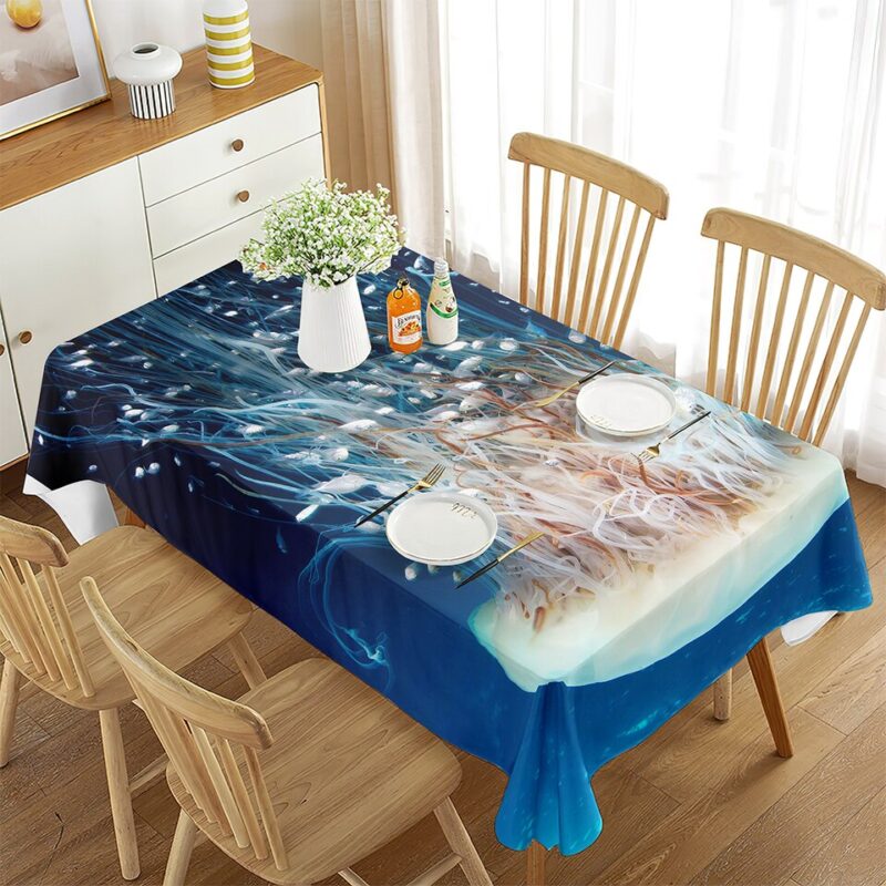 Jellyfish Rectangular Tablecloth  - 14 Styles To Choose From - Image 11