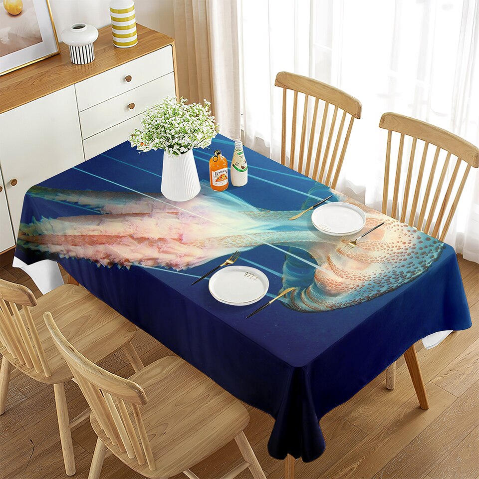 Jellyfish Rectangular Tablecloth  - 14 Styles To Choose From - Image 2